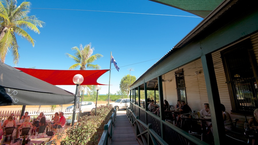 Matso\'s Brewery which includes outdoor eating as well as a large group of people