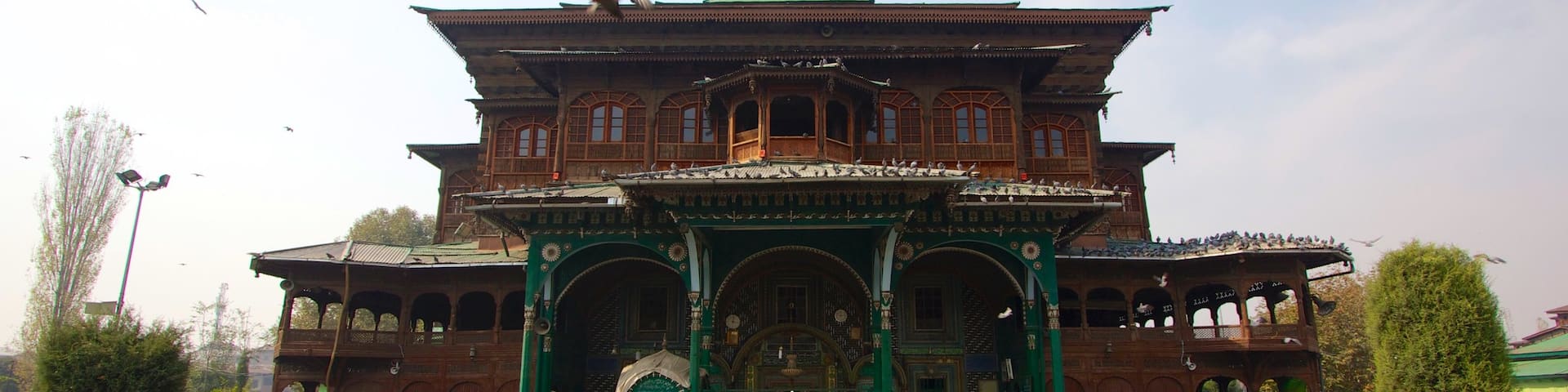 Jammu and Kashmir which includes a temple or place of worship