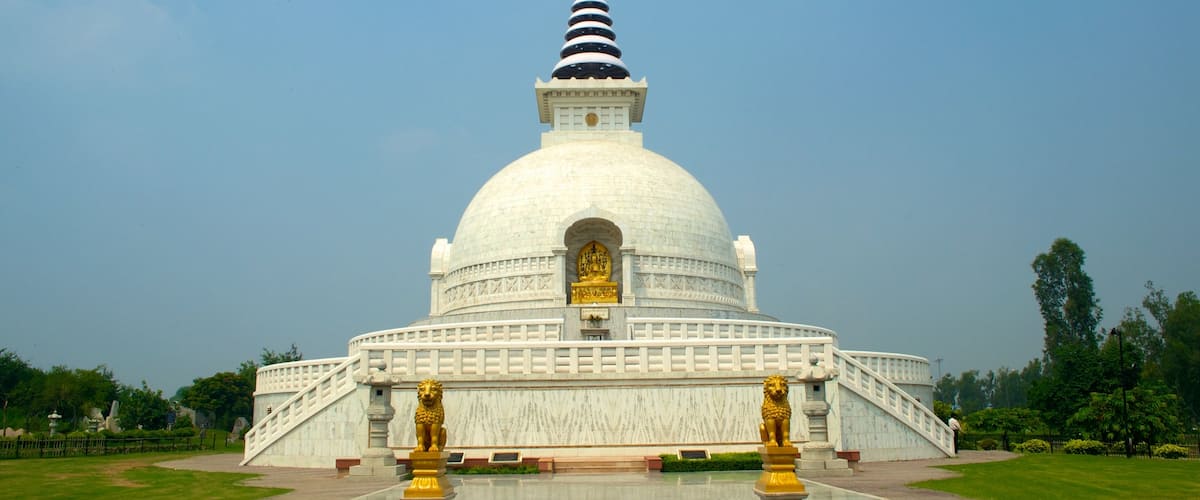 Lotus Temple featuring a temple or place of worship and religious aspects