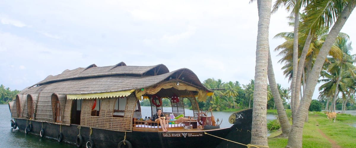 Cochin featuring a lake or waterhole, tropical scenes and boating