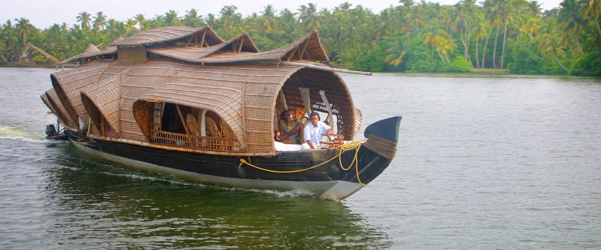 Cochin featuring boating, a river or creek and landscape views