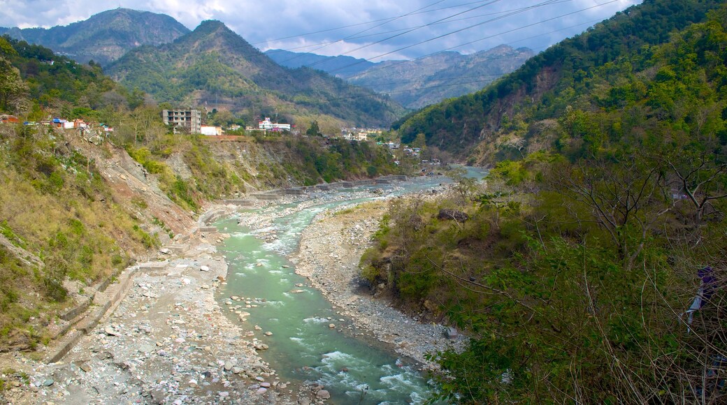 BhujiaGhat featuring mountains, landscape views and a river or creek