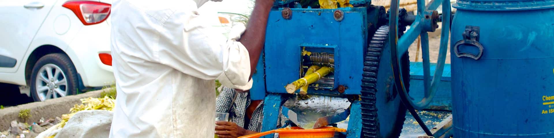 Jalandhar showing street scenes as well as an individual male