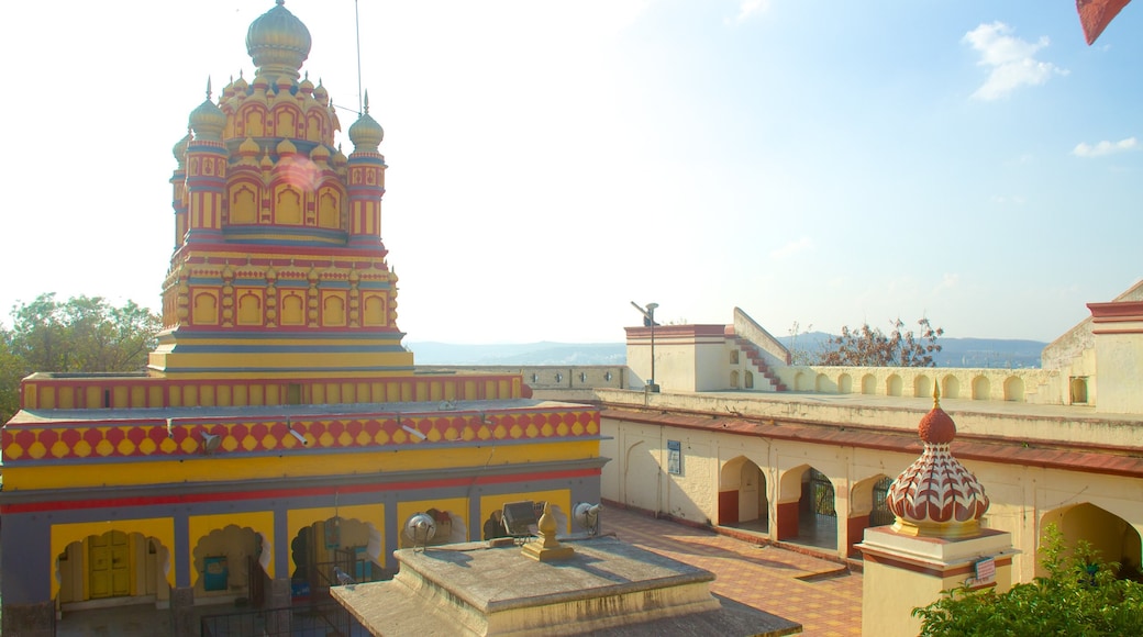 Parvati Temples showing religious aspects, a temple or place of worship and heritage architecture