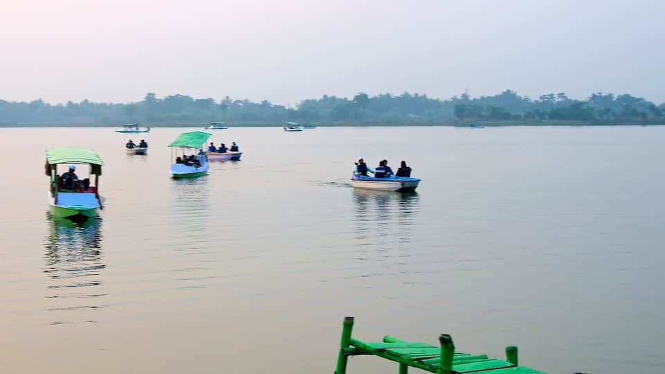 Eco Tourism Park showing a lake or waterhole and boating