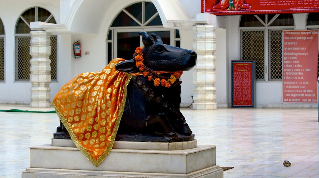 Jalandhar mostrando una estatua o escultura, arte al aire libre y arte