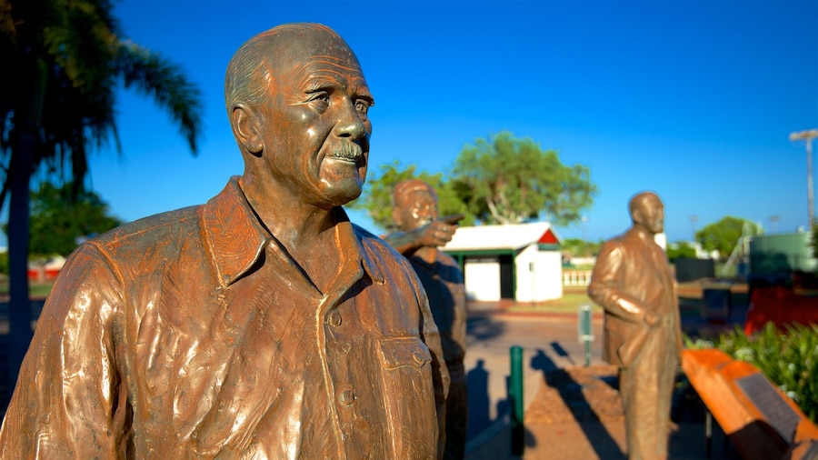 Broome featuring a statue or sculpture, outdoor art and art