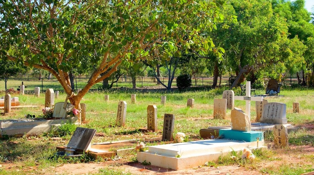 Broome showing a cemetery