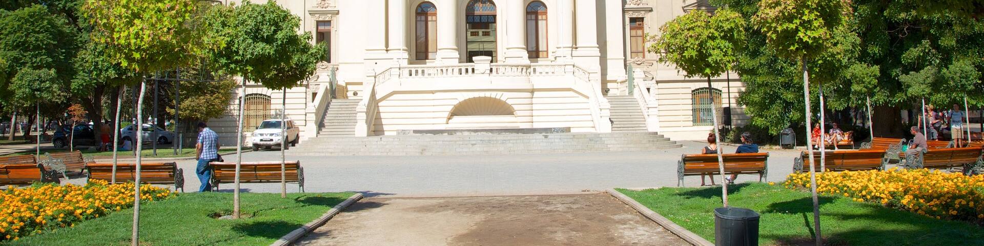 Museum of Contemporary Art which includes a garden