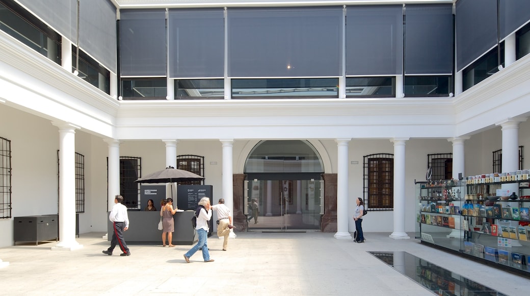 Museo Chileno de Arte Precolombino que incluye una ciudad y arte