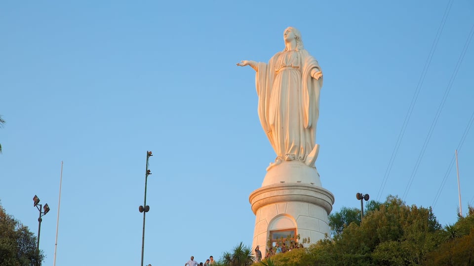 Lo Contador which includes religious aspects and a statue or sculpture