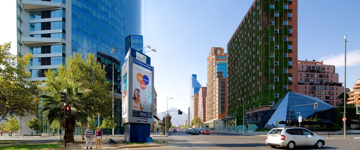 Santiago ofreciendo una ciudad