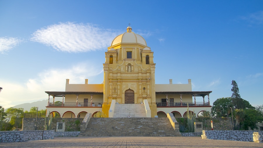 Museo del Obispado showing street scenes