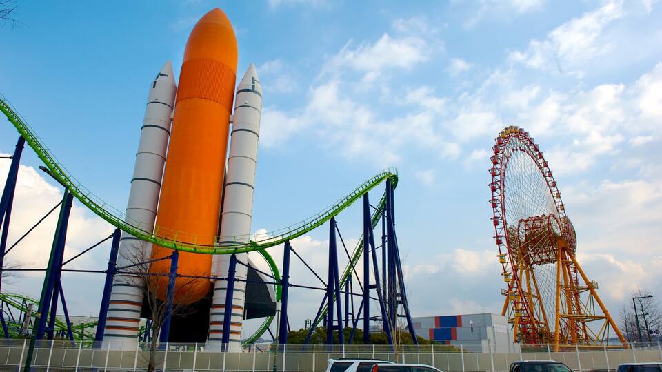 Parc à thème Space World qui includes balades