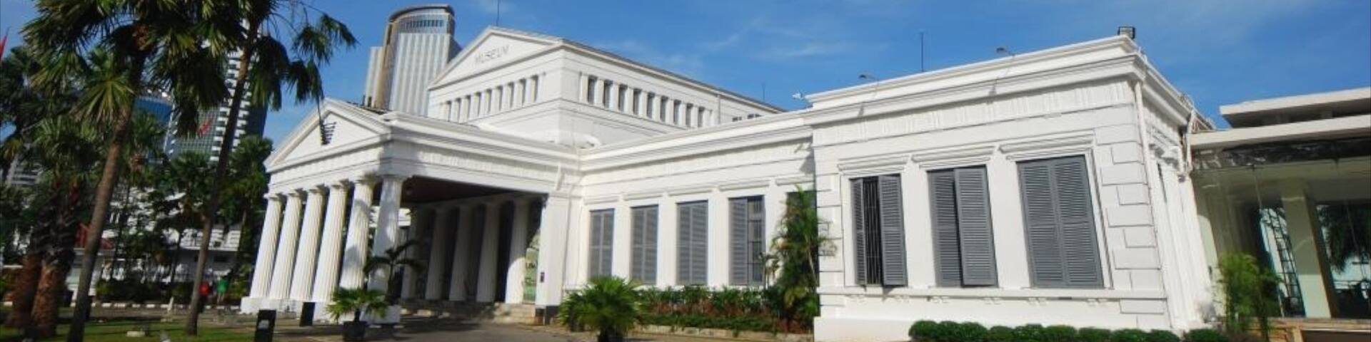 National Museum of Indonesia featuring a city