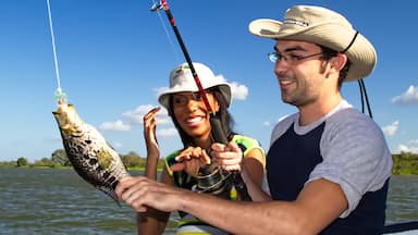 Rio San Juan featuring fishing as well as a couple