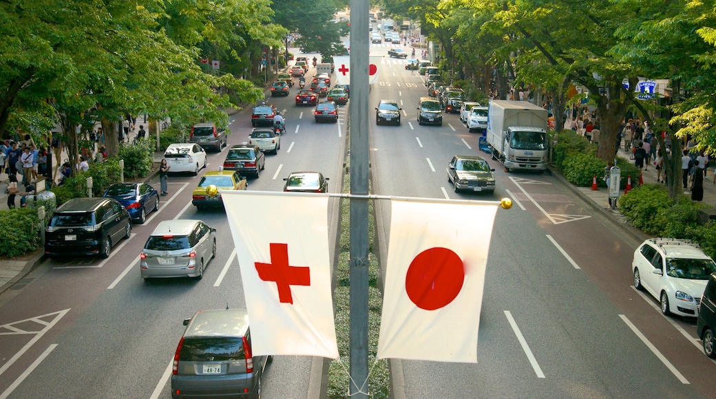 原宿 其中包括 城市 和 街道景色