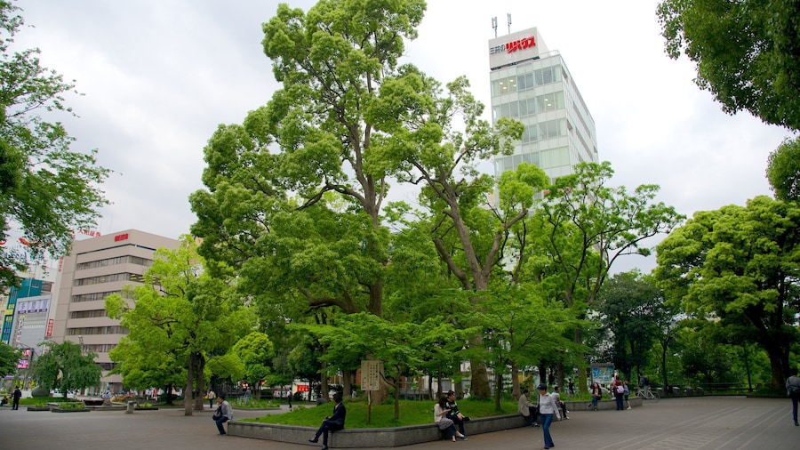 Uenopark bevat een stad en een tuin