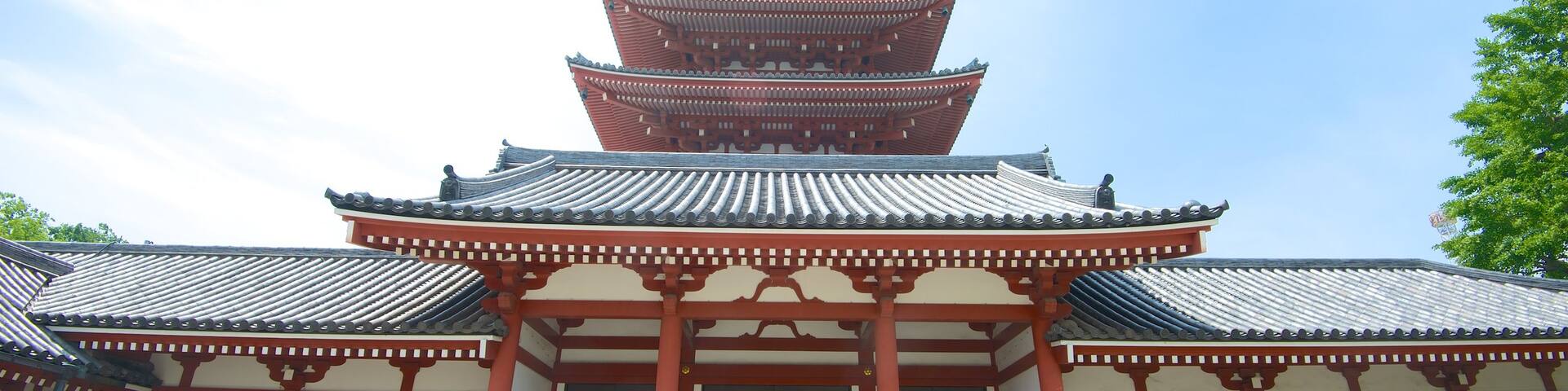 Sensoji Temple showing a temple or place of worship, religious aspects and heritage architecture