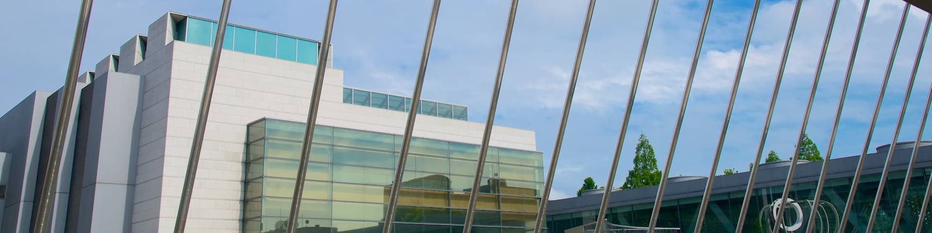 Museum fĂŒr zeitgenössische Kunst welches beinhaltet Kunst und Stadt