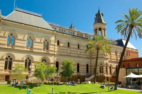 South Australia which includes a garden, a church or cathedral and heritage architecture