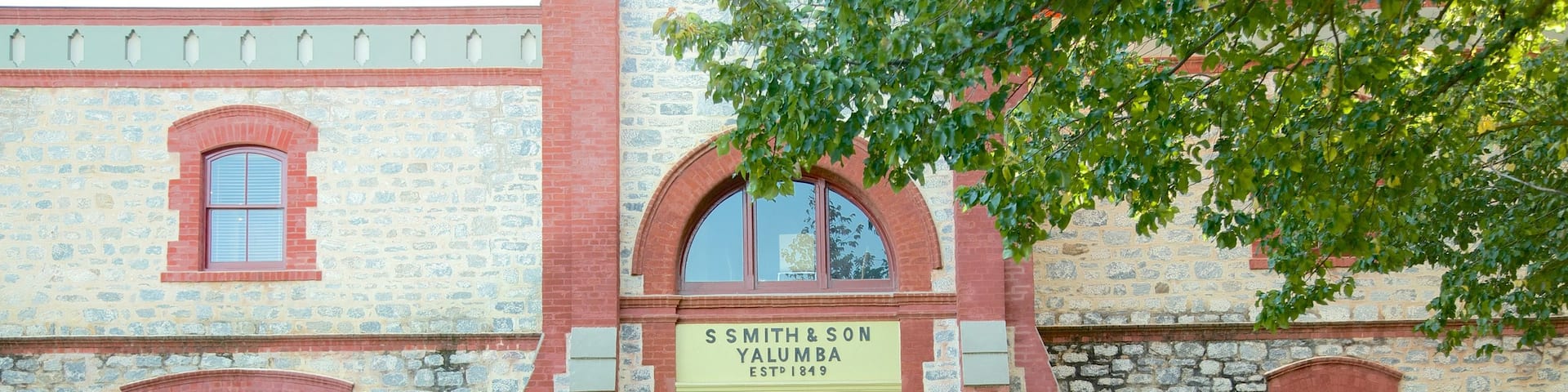 Yalumba Wines montrant signalisation