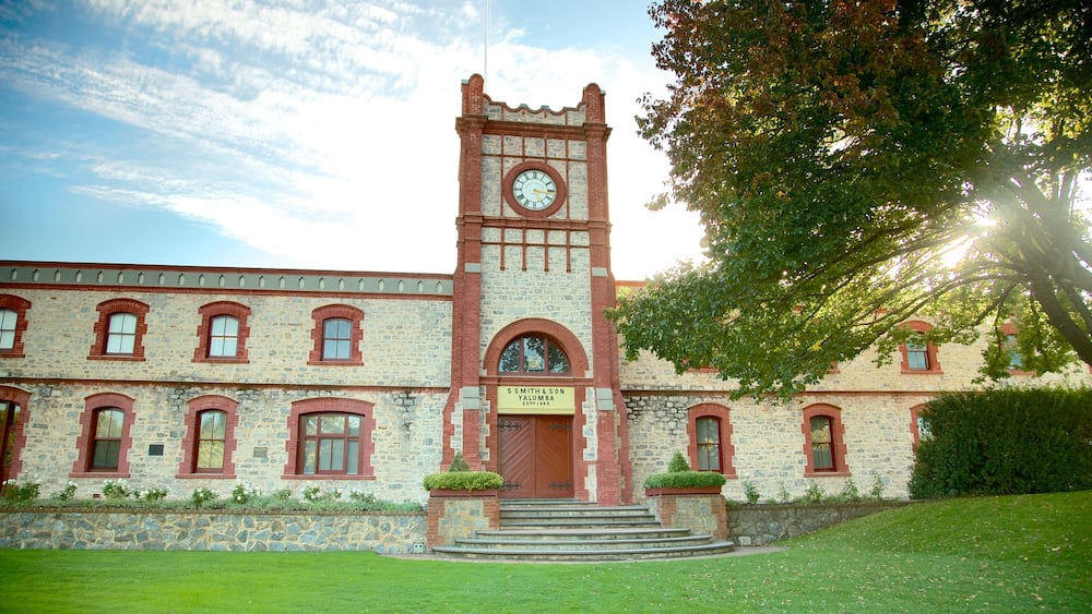 Yalumba Wines featuring heritage architecture