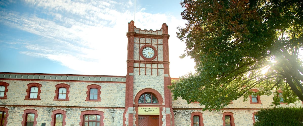 Yalumba Wines bevat historische architectuur