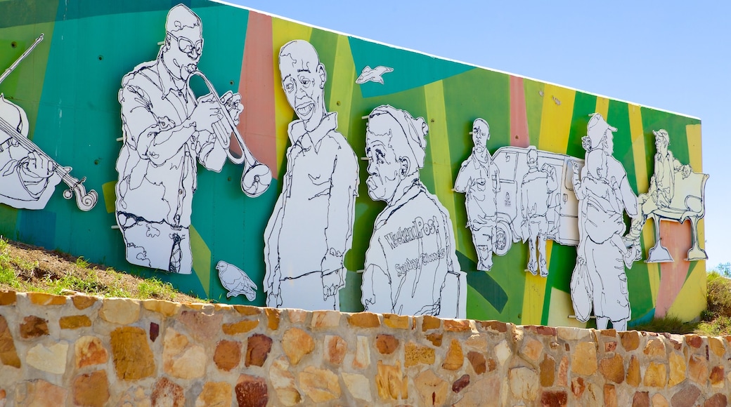 Market Square showing art and outdoor art