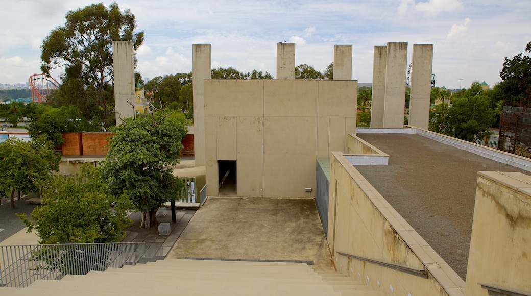 Apartheid Museum que incluye una ciudad