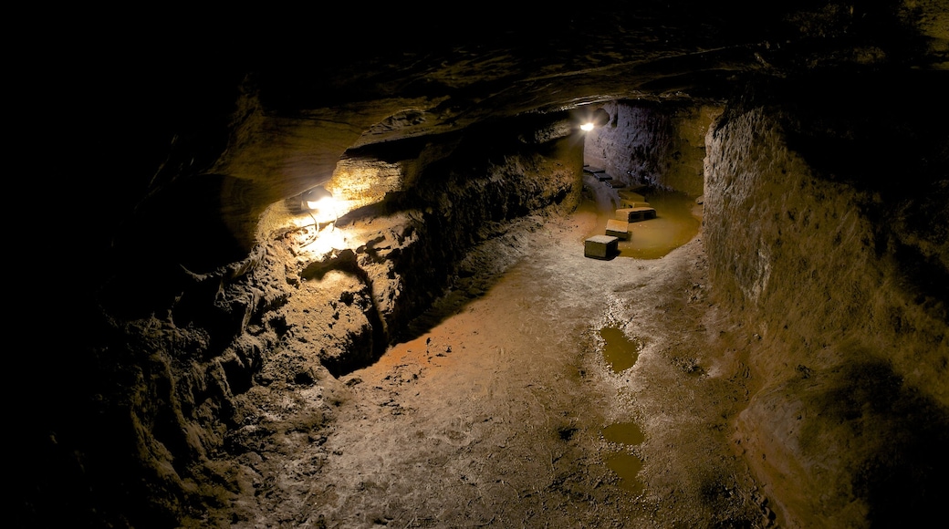 South Africa showing caves and interior views