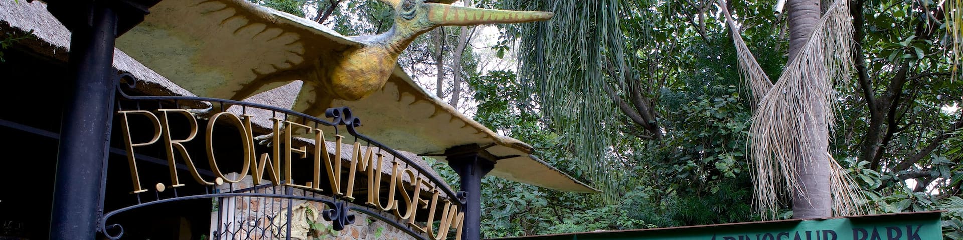 Mpumalanga - Limpopo showing caves and signage