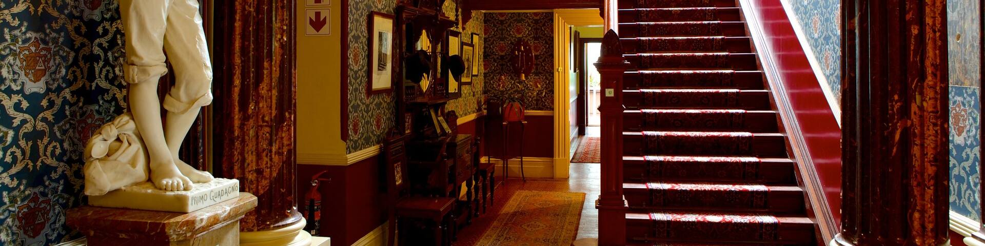 Melrose House das einen Kunst, Innenansichten und Haus