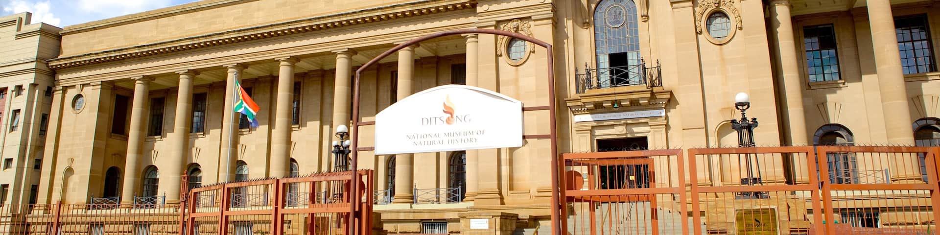 Pretoria Central Business District which includes signage and heritage elements