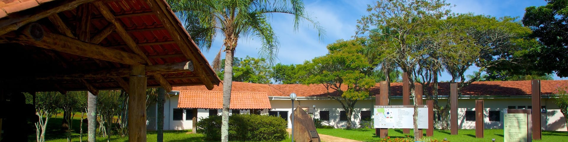 Ecomuseum featuring a garden