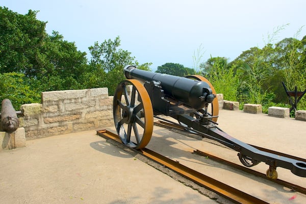 Hulishan Festung das einen MilitÀrisches und Monument
