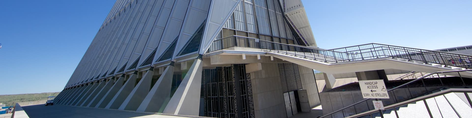 US Air Force Academy featuring modern architecture