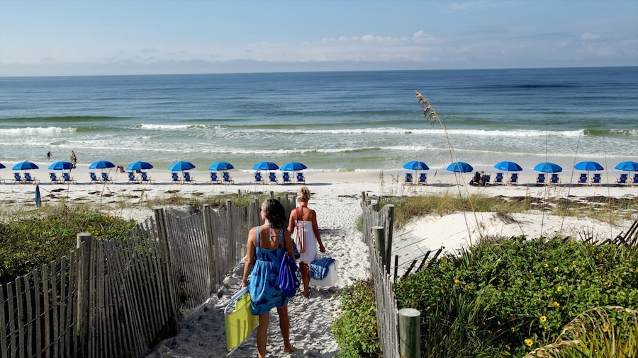 Fort Walton Beach - Destin mostrando vistas generales de la costa y una playa de arena