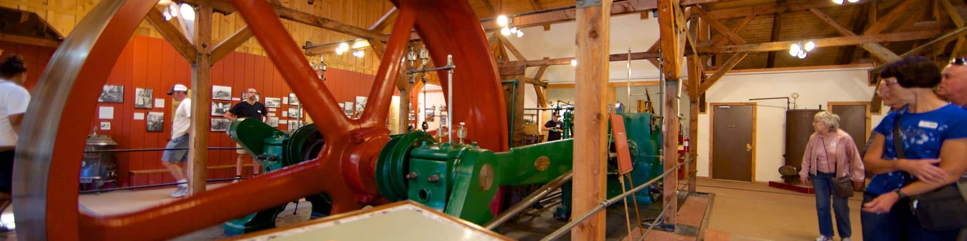 Western Museum of Mining and Industry which includes interior views