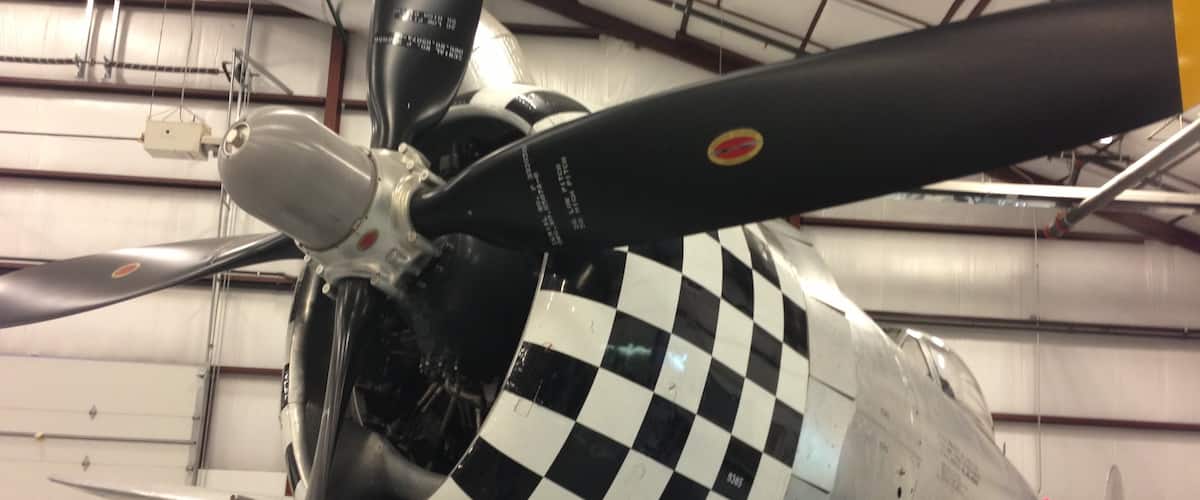 National Museum of WWII Aviation featuring aircraft and interior views