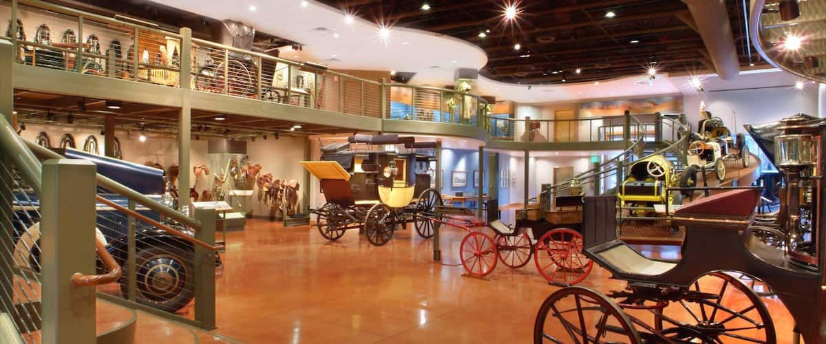 El Pomar Carriage Museum which includes interior views