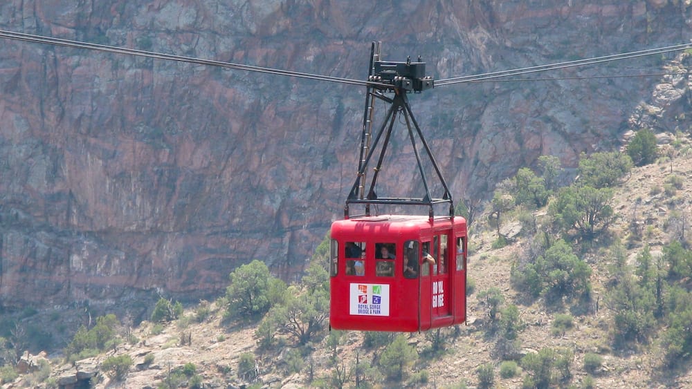 Colorado Springs mettant en vedette gondole