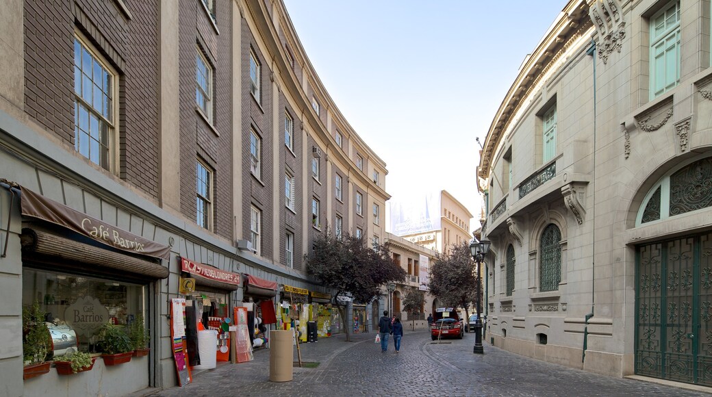 Santiago que inclui cenas de rua