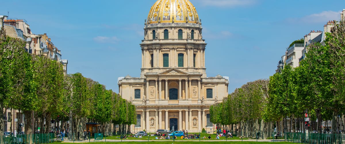 Hôtel des Invalides mettant en vedette patrimoine architectural