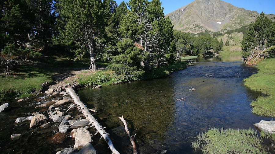 Font-Romeu-Odeillo-Via ofreciendo un río o arroyo