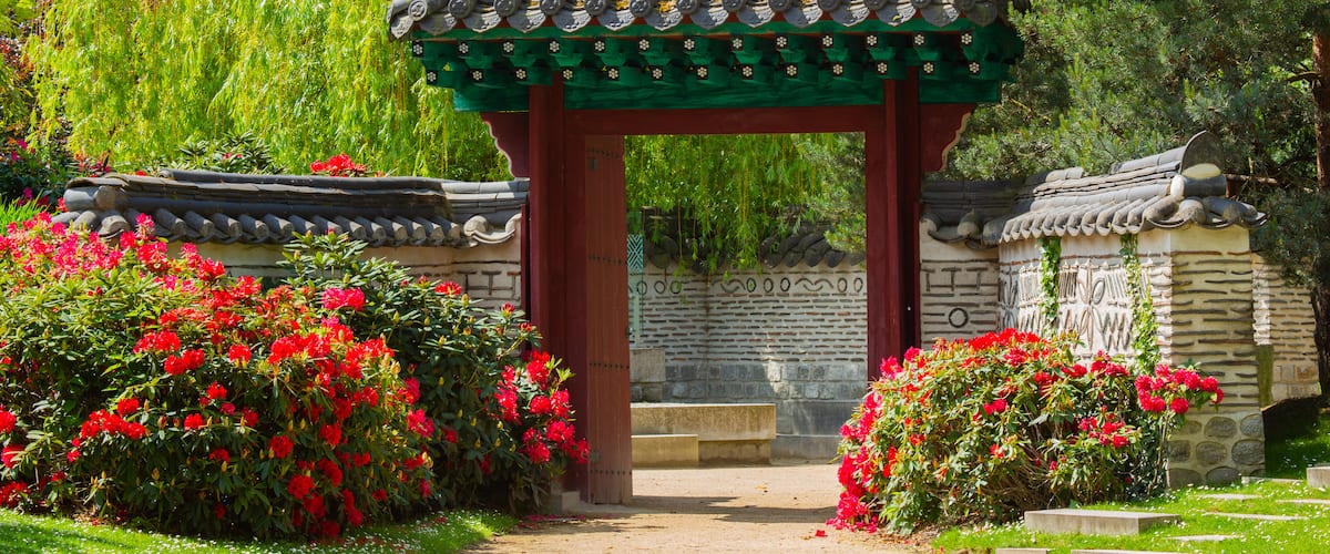 Jardin d\'Acclimatation montrant patrimoine architectural