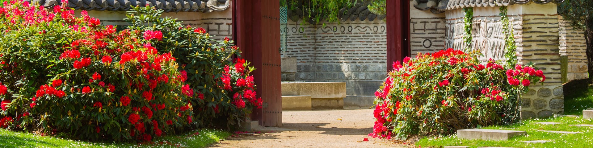 Jardin d\'Acclimatation das einen historische Architektur