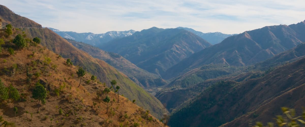 Shimla mostrando montañas