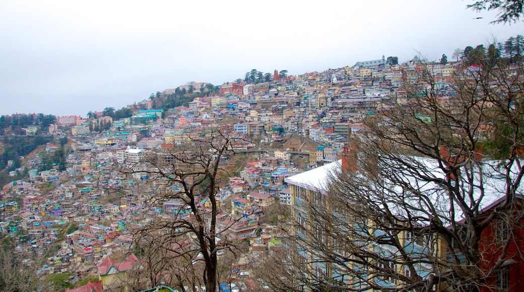 Shimla Mall que incluye una ciudad