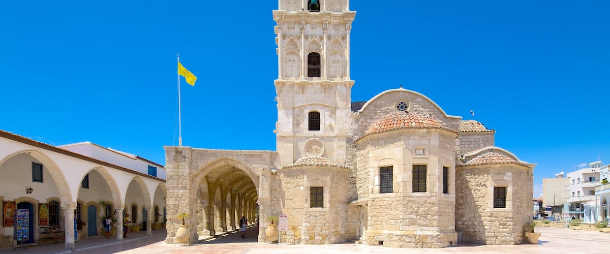 Church of Saint Lazarus showing heritage architecture, a church or cathedral and religious elements